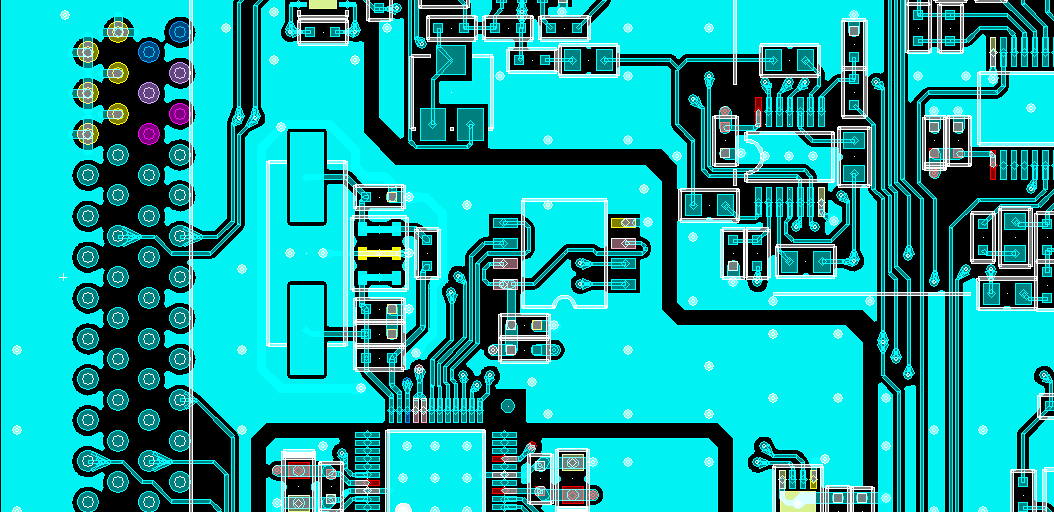 ノイズに強いプリント基板設計 (PCB) を行うため具体的な設計ポイント グランドとシグナルの分離